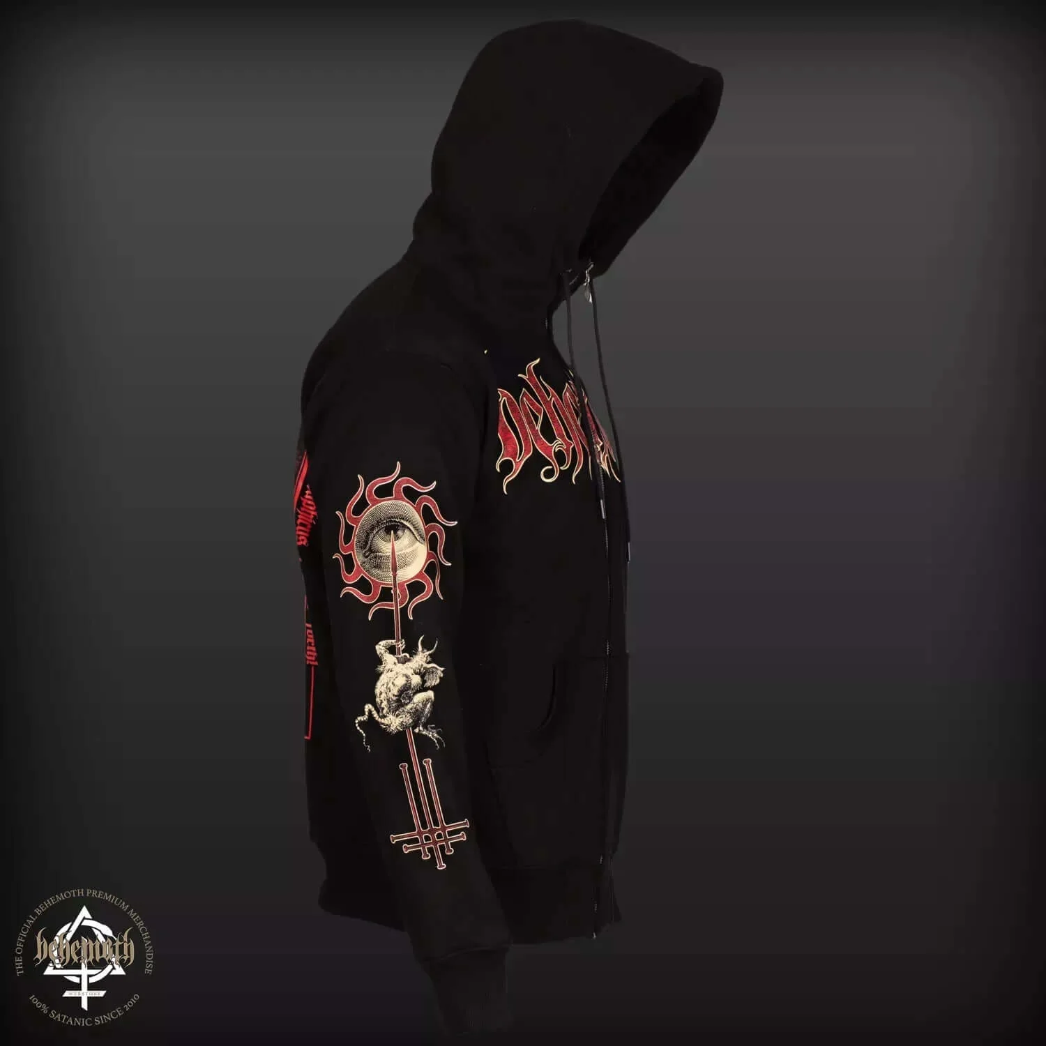 Behemoth 'Pater Profundus' Zip Hoodie - Image 3