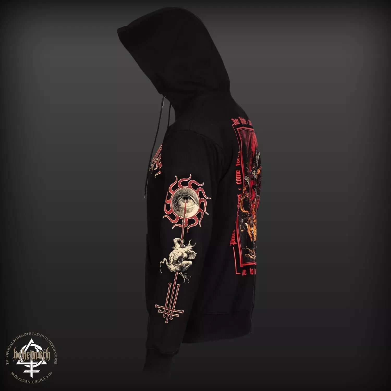 Behemoth 'Pater Profundus' Zip Hoodie - Image 4