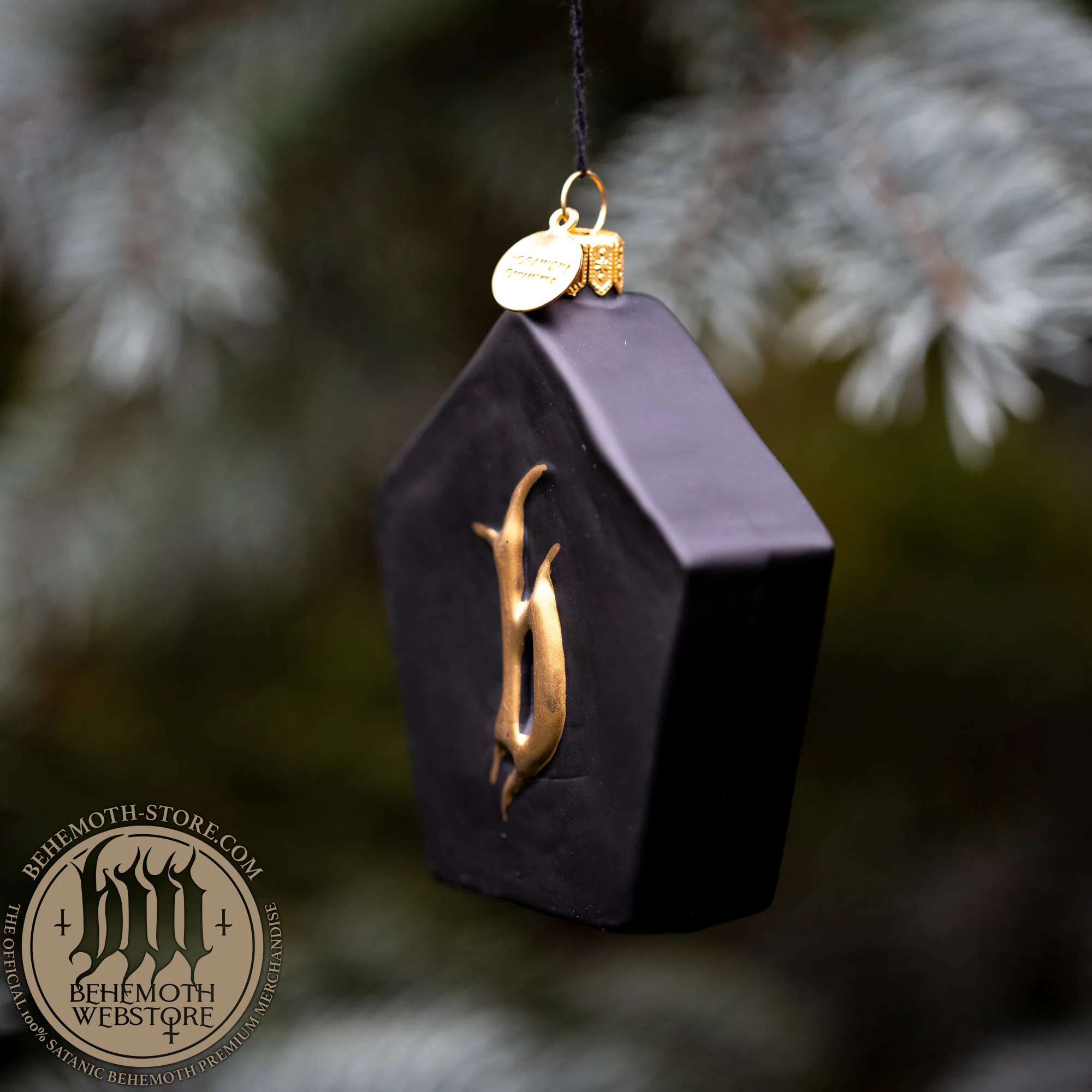 Blown Glass Decorative Ornament Behemoth 'The Unholy Trinity' - Image 3